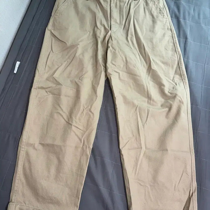 [BUNJANG] Uniqlo Beige Cotton Pants / 유니클로 베이지 면바지