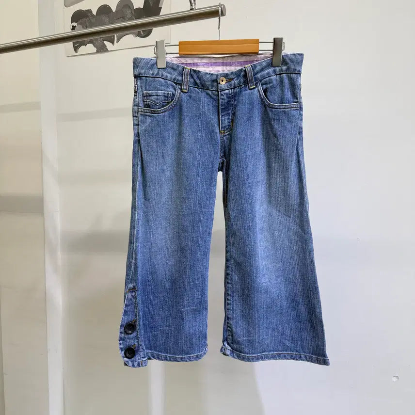 [BUNJANG] LIVE Made in USA Denim Capri Pants / LIVE (Made in USA) 데님 카프리 팬츠