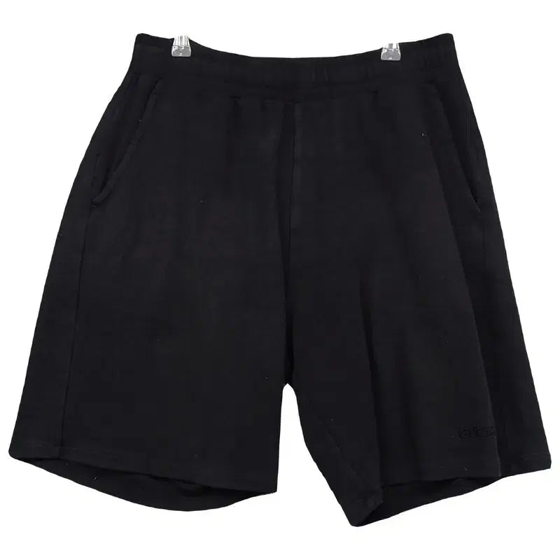 [BUNJANG] Guess Black Cotton Shorts - Size L / 게스 블랙 반바지 L