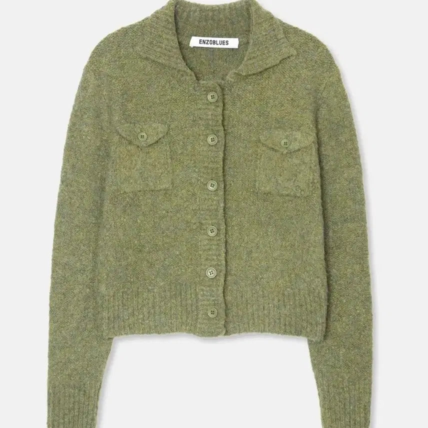 [BUNJANG] Enzo Blues Green Pocket Collar Knit Cardigan, PECES Brown Angora Blend Cardigan, CITYBREEZE Pink Angora Blend Cardigan, NOTHING WRITTEN Striped Knit, Sienne Green Jacquard Knit / 브랜드 니트 종류