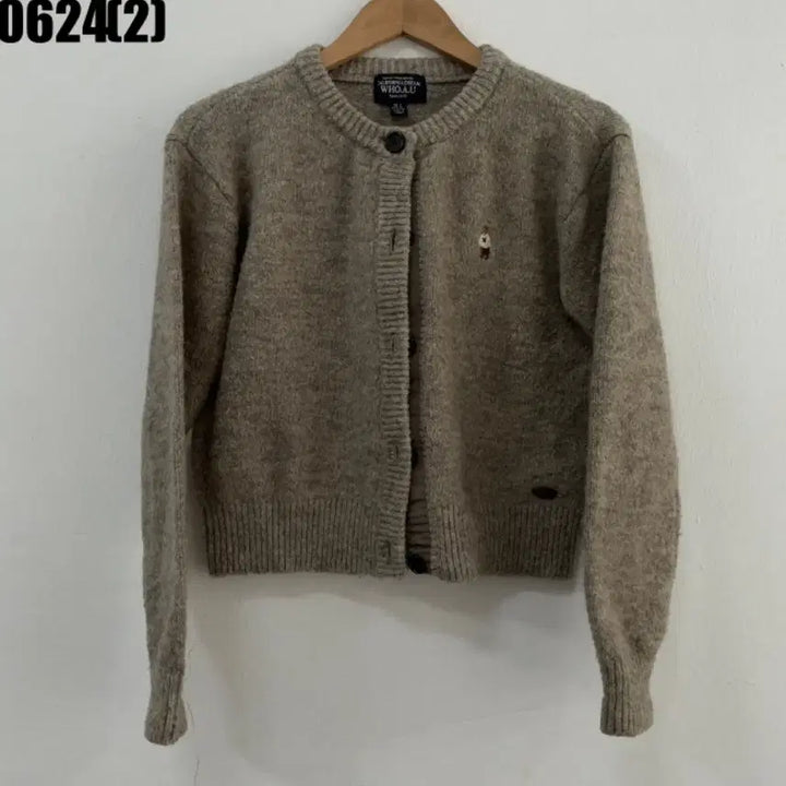 [BUNJANG] Who.A.U Knit Zip-Up / 후아유 니트집업