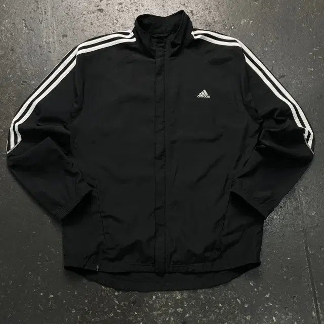 [BUNJANG] Adidas 3-Stripes Windbreaker Jacket / 100 아디다스 삼선 바람막이
