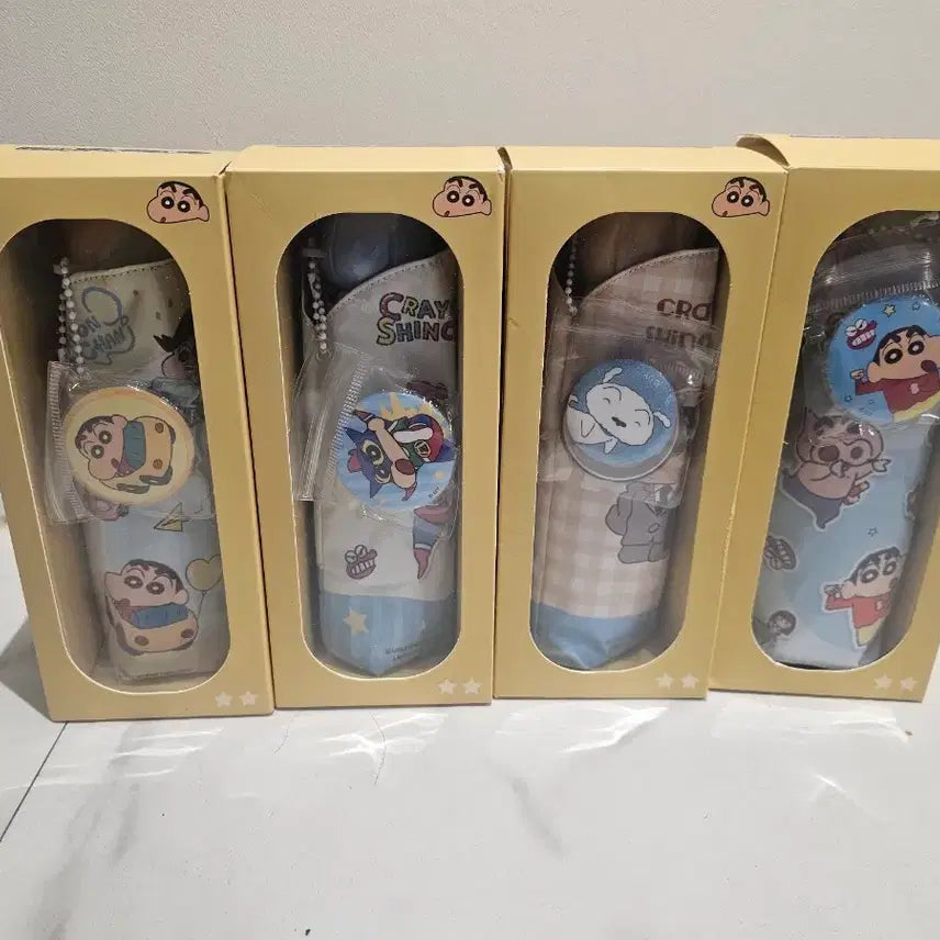 [BUNJANG] Crayon Shin-chan Umbrella Set (4 Types) / 짱구는 못말려 우산 4종