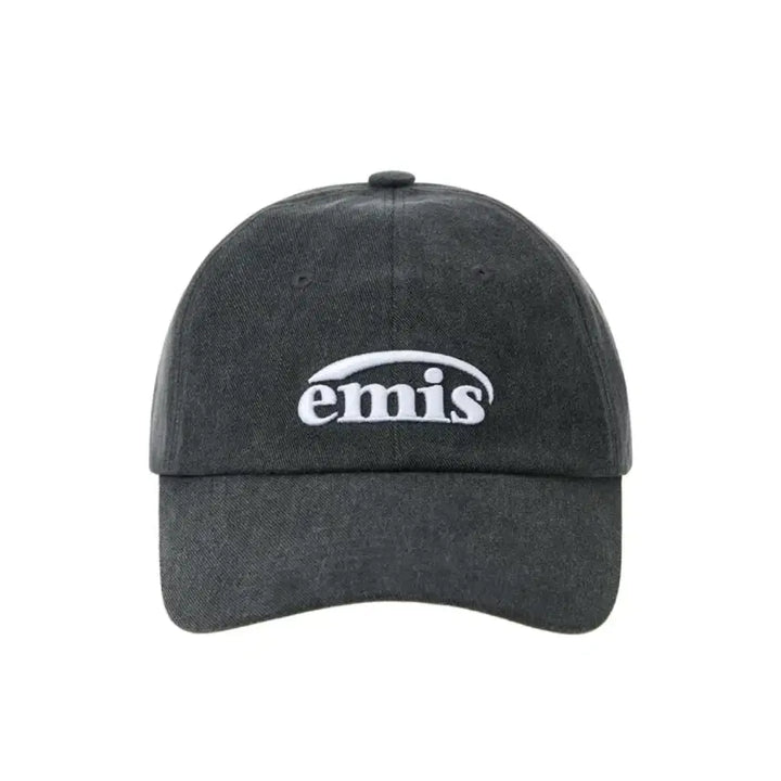 [BUNJANG] emis Pigment Embroidery Logo Ball Cap - Black / 정품 미착용 새상품)emis이미스 피그먼트 자수 로고 볼캡-블랙