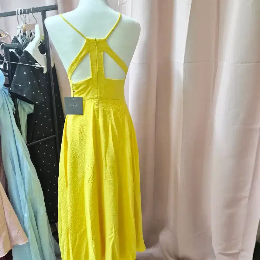 [BUNJANG] Yellow Long Dress / 옐로우 롱 원피스
