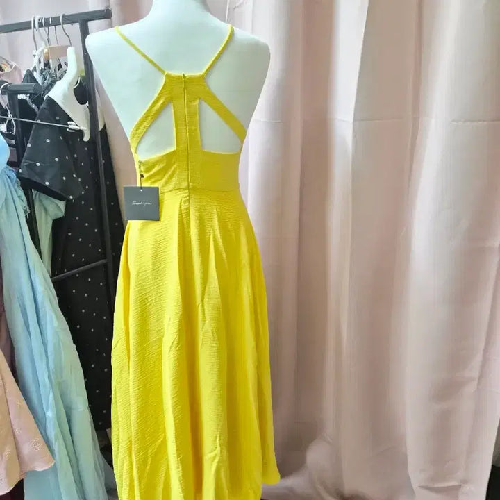 [BUNJANG] Yellow Long Dress / 옐로우 롱 원피스