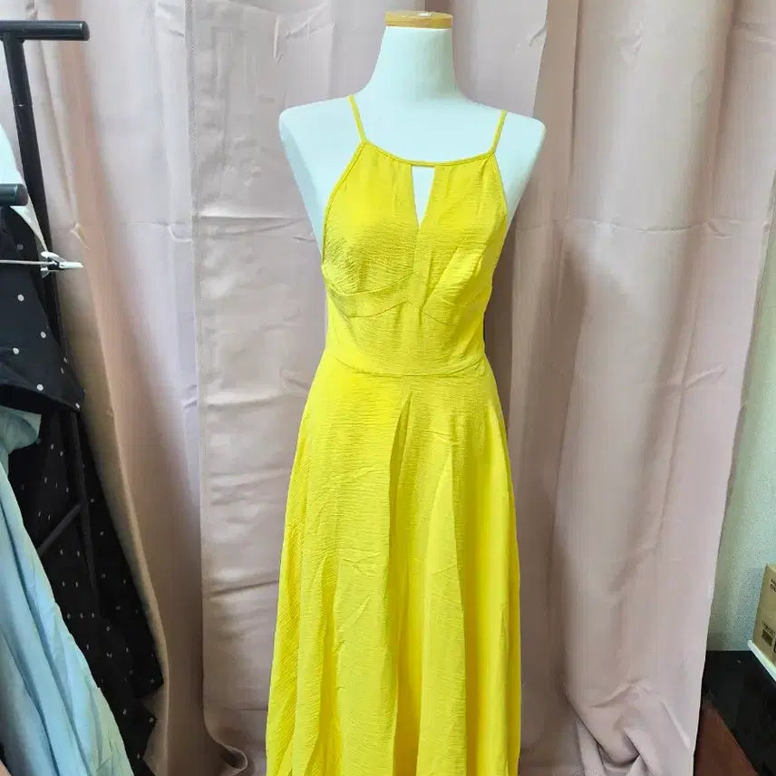 [BUNJANG] Yellow Long Dress / 옐로우 롱 원피스