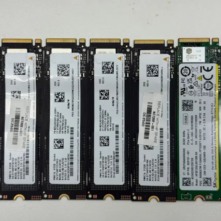 [BUNJANG] Samsung 512GB NVMe Gen4 SSD / Gen4 512GB NVME SSD