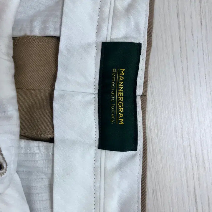 [BUNJANG] MANNERGRAM Chino Pants Beige Size 32 / 매너그램 치노팬츠 32