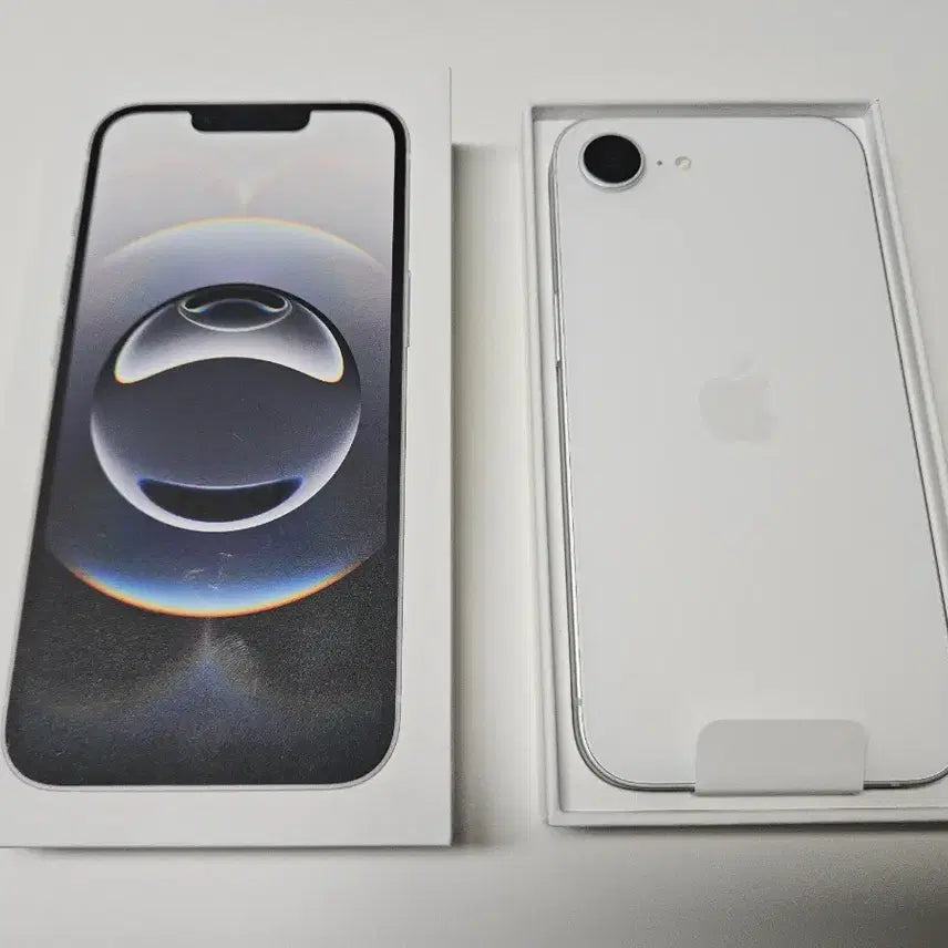 [BUNJANG] Apple iPhone 16E 128GB White (Unsealed, Unused) / 아이폰16E 화이트 128GB 단순개봉(미사용) 정상해지 공기계
