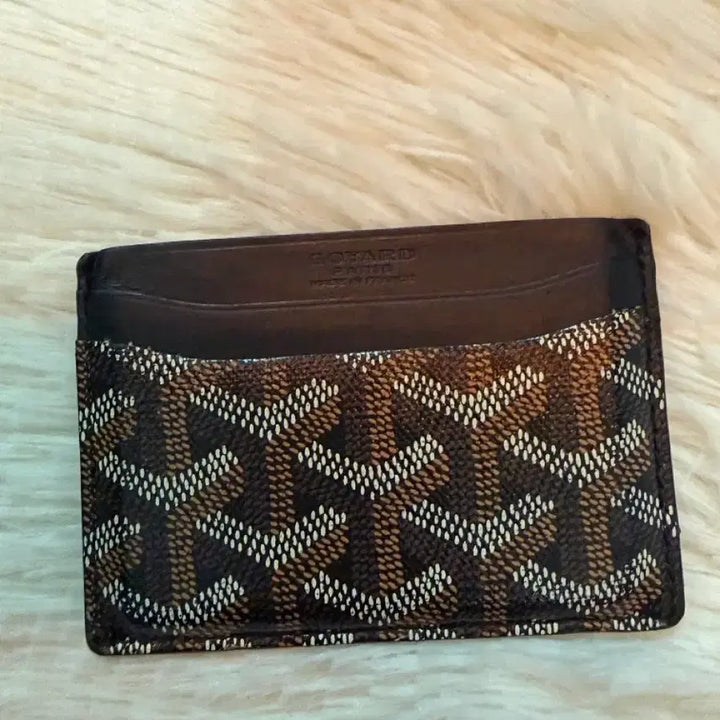 [BUNJANG] Goyard Saint-Sulpice Card Holder Black / 고야드 생쉴피스 블랙 카드지갑