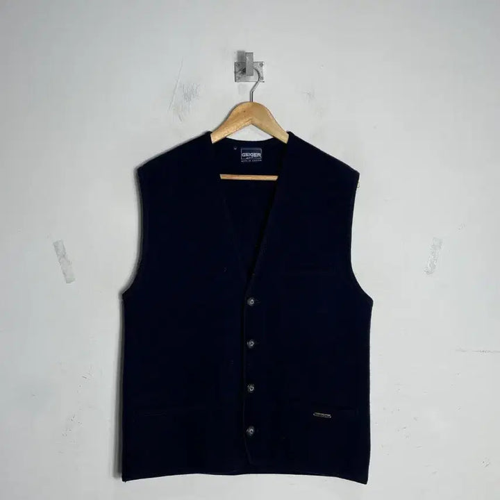 [BUNJANG] GEIGER Wool Vest / GEIGER 가이거 울 베스트