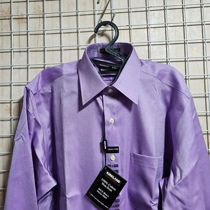 [BUNJANG] Kirkland 100% Cotton Long-Sleeve Shirt Men&