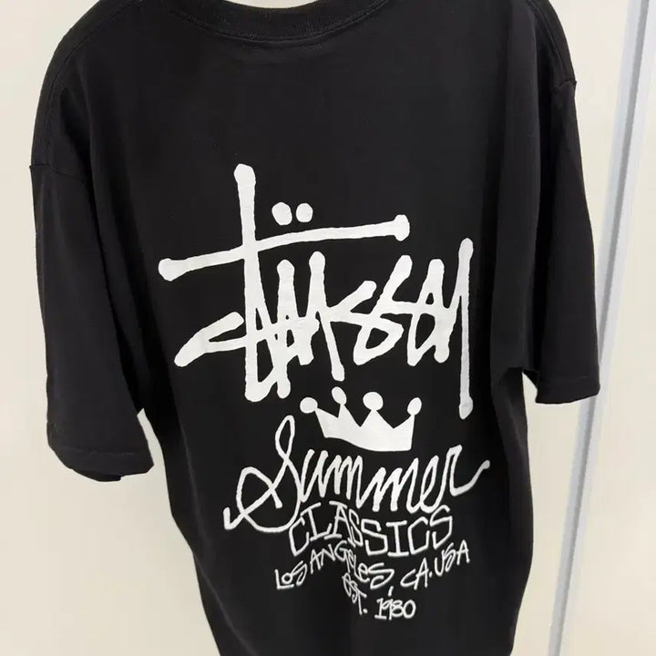 [BUNJANG] Stussy Summer Classics T-Shirt Black / 스투시 써머 클래식 26ss 새상품 판매합니다!