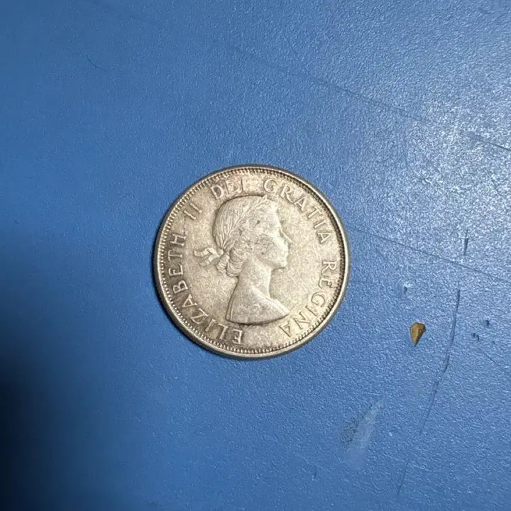 [BUNJANG] 1961 Canada 50 Cent Silver Coin / 캐나다 1961 50센트 은화