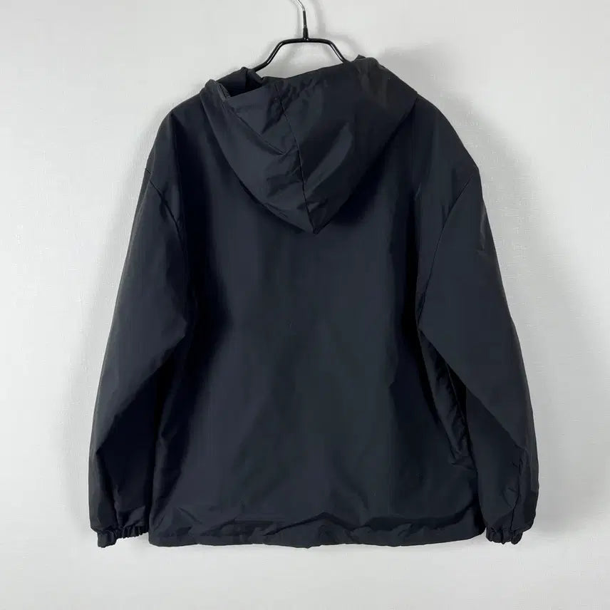 [BUNJANG] Bear Patch Black Windbreaker Jacket (Women&