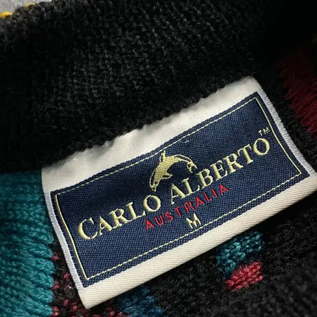 [BUNJANG] 100 Carlo Alberto Cable Knit Sweater / 100 카를로 알베르토 케이블 니트