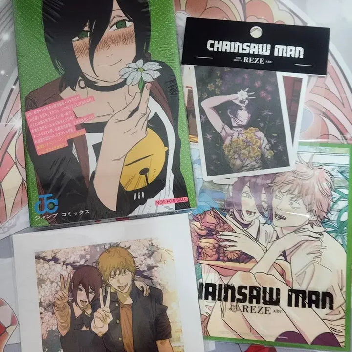 [BUNJANG] Chainsaw Man: The Movie - Reze Arc Exclusive Merchandise Set (Sealed Bundle) / 미개봉 일괄 택포3.5  체인소맨 레제편 영화 특전 굿즈세트