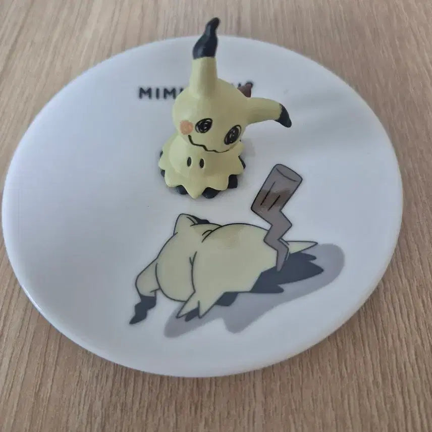 [BUNJANG] Pokemon Mimikyu Figure Plate Set / 포켓몬스터 따라큐 피규어 접시 세트