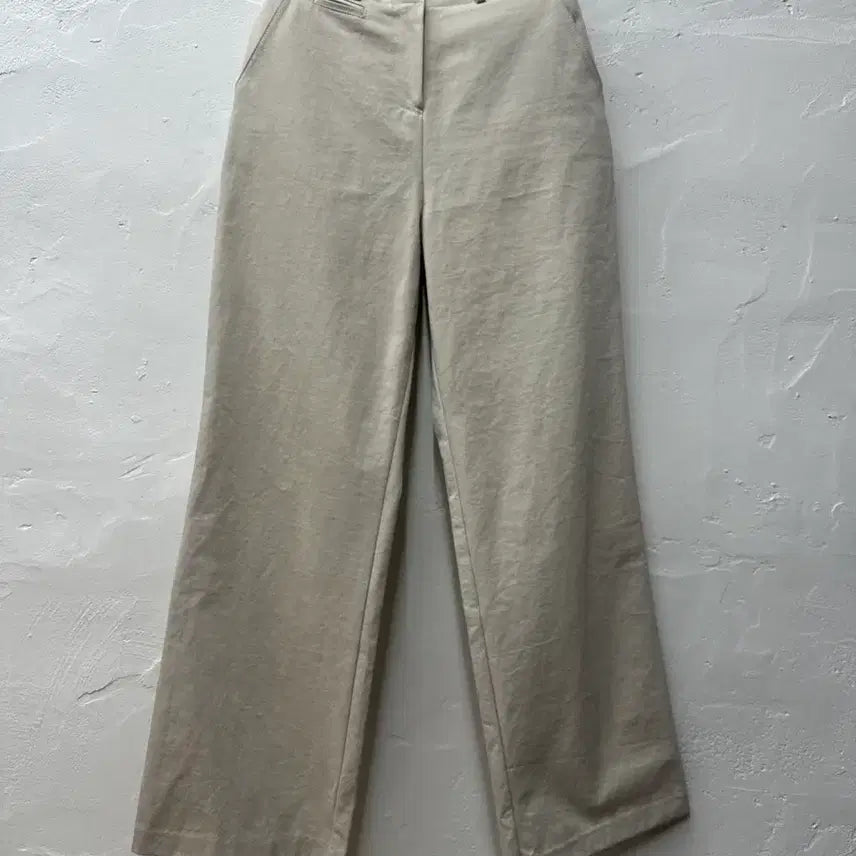 [SOLD OUT] AtG 여 슬랙스 크림/와이드 55