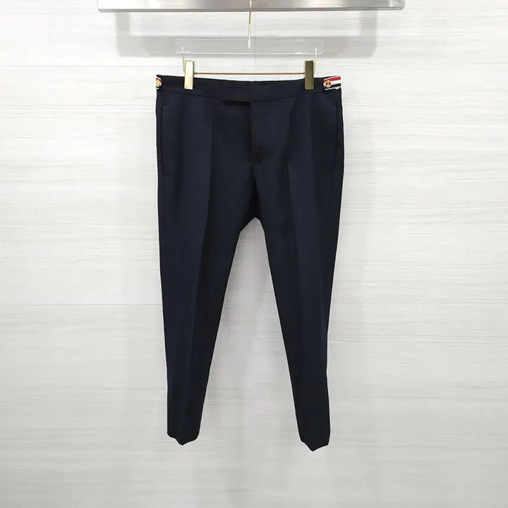 [SOLD OUT] 1 / 톰브라운 네이비 삼선 울 팬츠