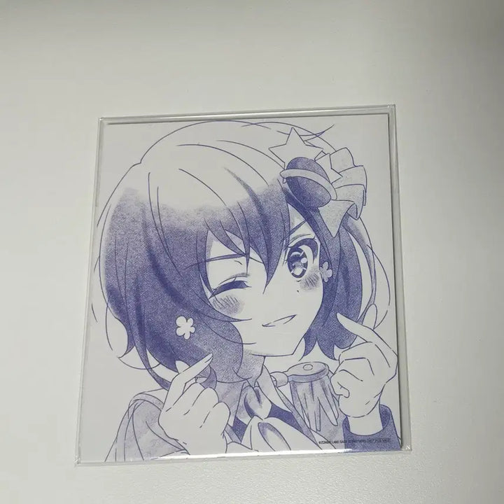 [BUNJANG] Zombie Land Saga Revenge Yumejin Paradise Special Color Art Board Ai / 좀비랜드 사가 유메긴 파라다이스 특전 색지 아이