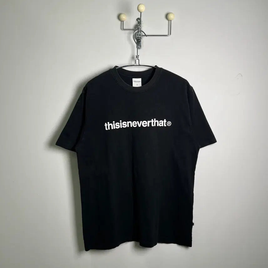 [SOLD OUT] 디스이즈네버댓 블랙 반팔 티셔츠 S