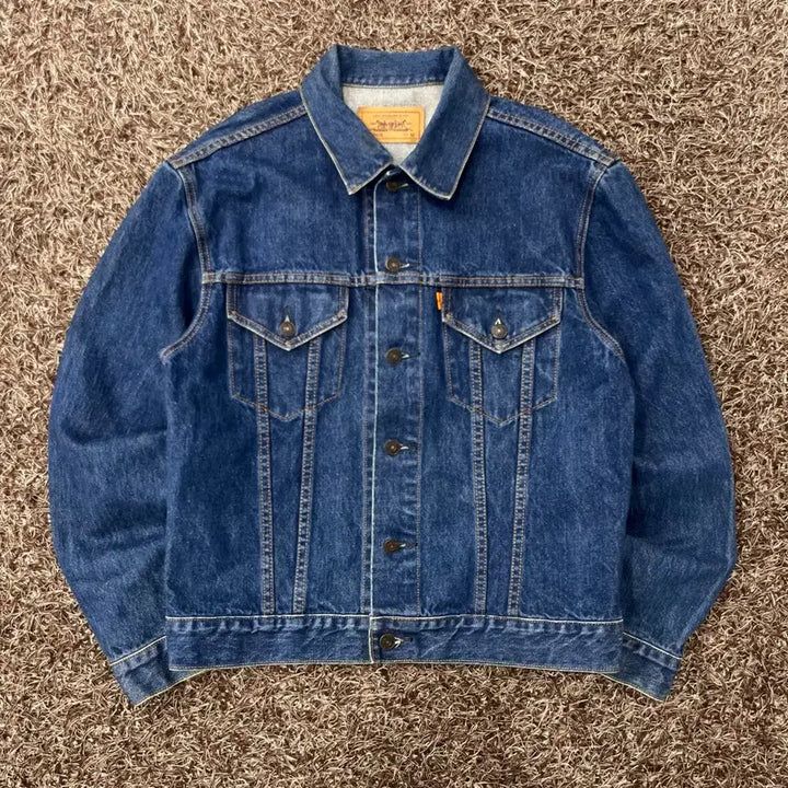 [SOLD OUT] M 리바이스 오렌지탭 70606 데님 트러커 자켓