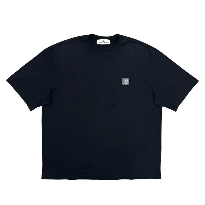 [SOLD OUT] 스톤아일랜드 신형 패치로고 반팔(L)