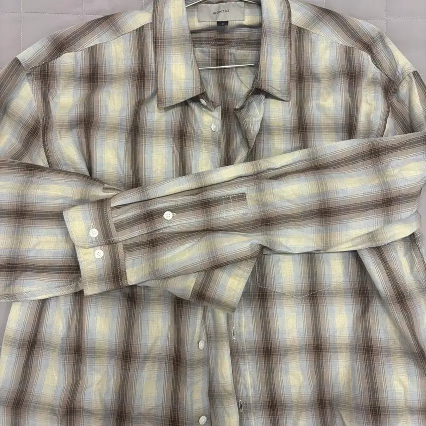 [SOLD OUT] 비긴202 체크셔츠