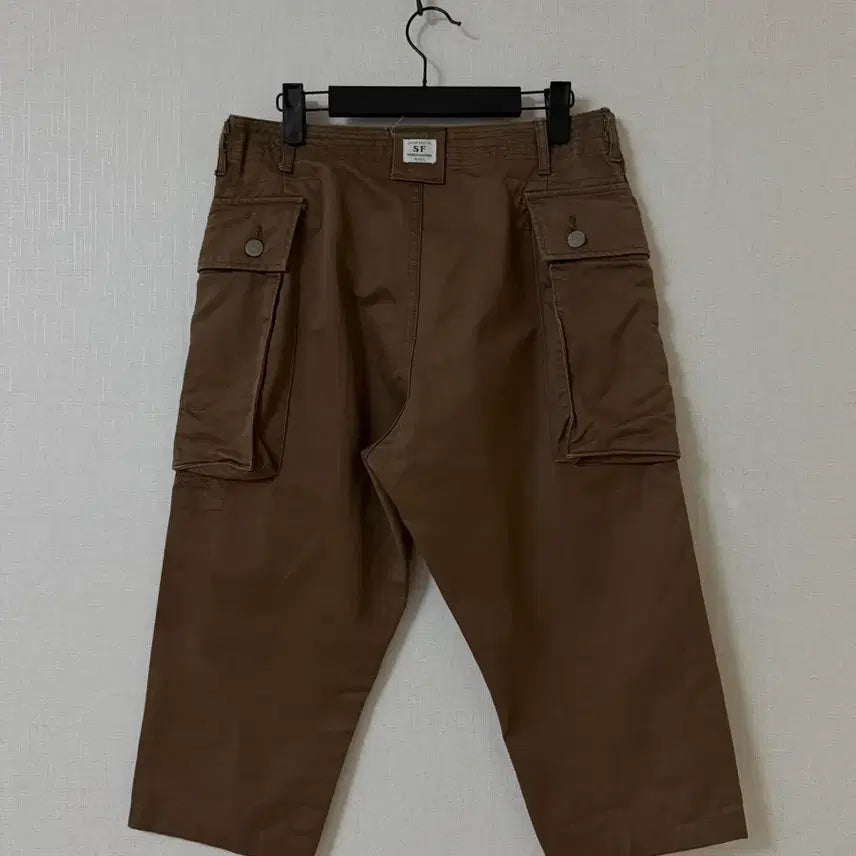 [SOLD OUT] Sassafras 사사프라스 가드너 브라운 팬츠 S