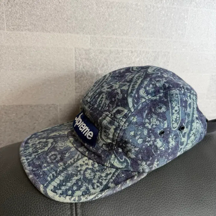 [SOLD OUT] 슈프림 페이즐리 캠프캡