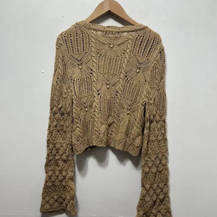 [SOLD OUT] 자라 니트 가디건 베이지 S