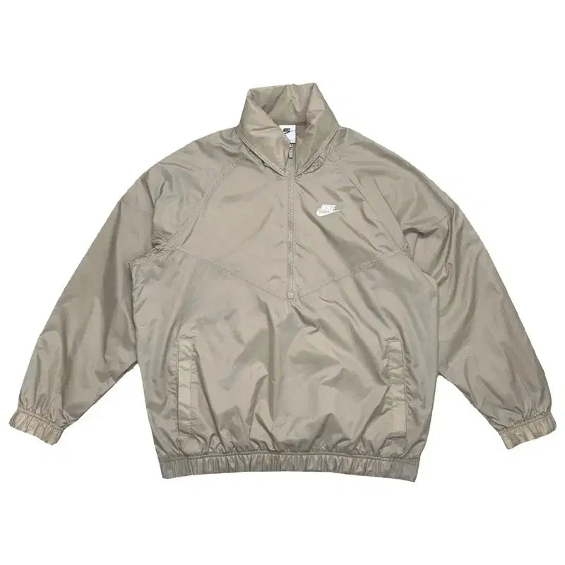 [SOLD OUT] NIKE 윈드러너 우븐 아노락 바람막이 베이지 M