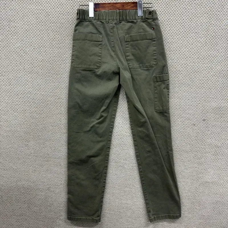 [SOLD OUT] 타미힐피거 뒷밴딩 코튼팬츠 면바지 164 D06506
