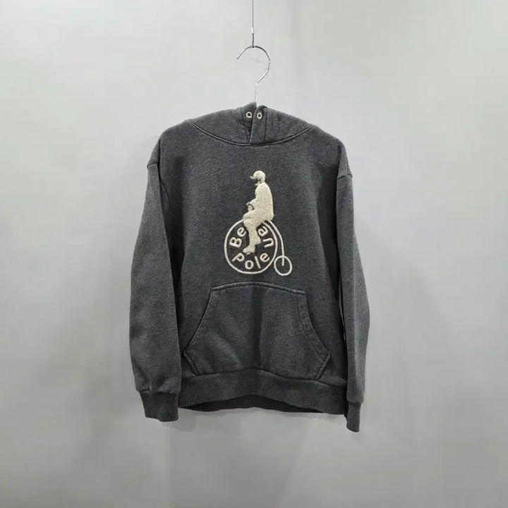 [BUNJANG] Beanpole Kids Embroidered Logo Fleece Hoodie Size 120/6/7 / 빈폴 키즈 자수로고 기모 후드티 120/6/7