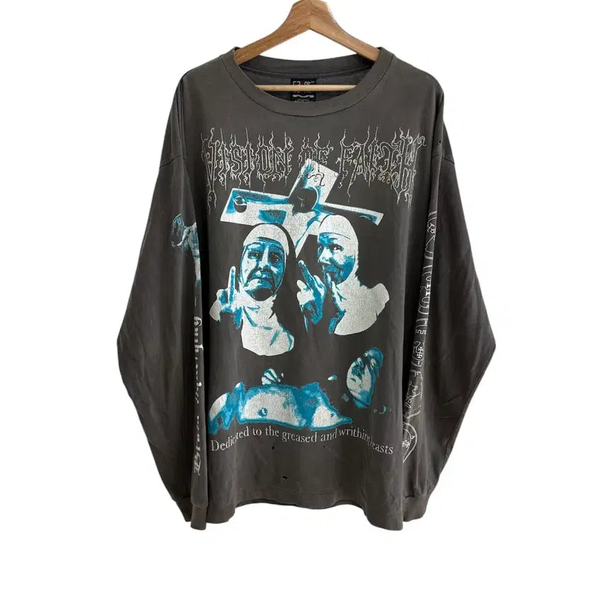 [BUNJANG] Saint Michael 23SS Sisters Long Sleeve XL / 세인트미카엘 23SS 시스터즈 롱 슬리브