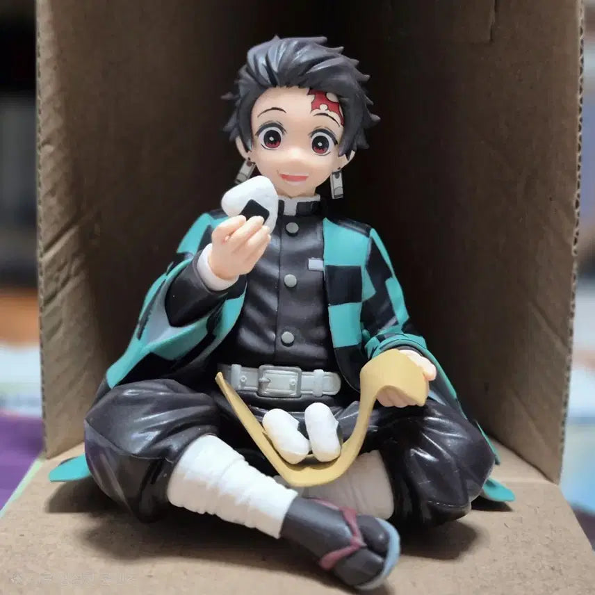 [BUNJANG] Demon Slayer Tanjiro Chokonose Figure (Unsealed) / (단순개봉) 귀멸의 칼날 탄지로 쵸코노세 초코노세 피규어