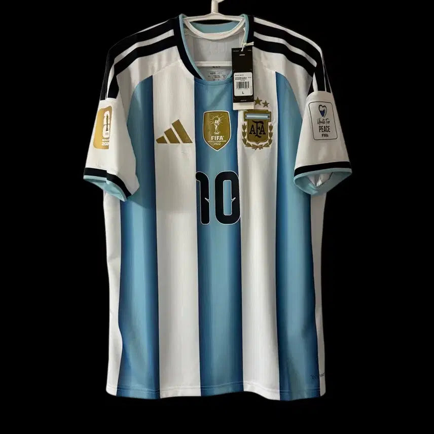 [BUNJANG] Argentina Home Messi Jersey (Size L) / [국내L] 26/28 아르헨티나 홈 메시 유니폼