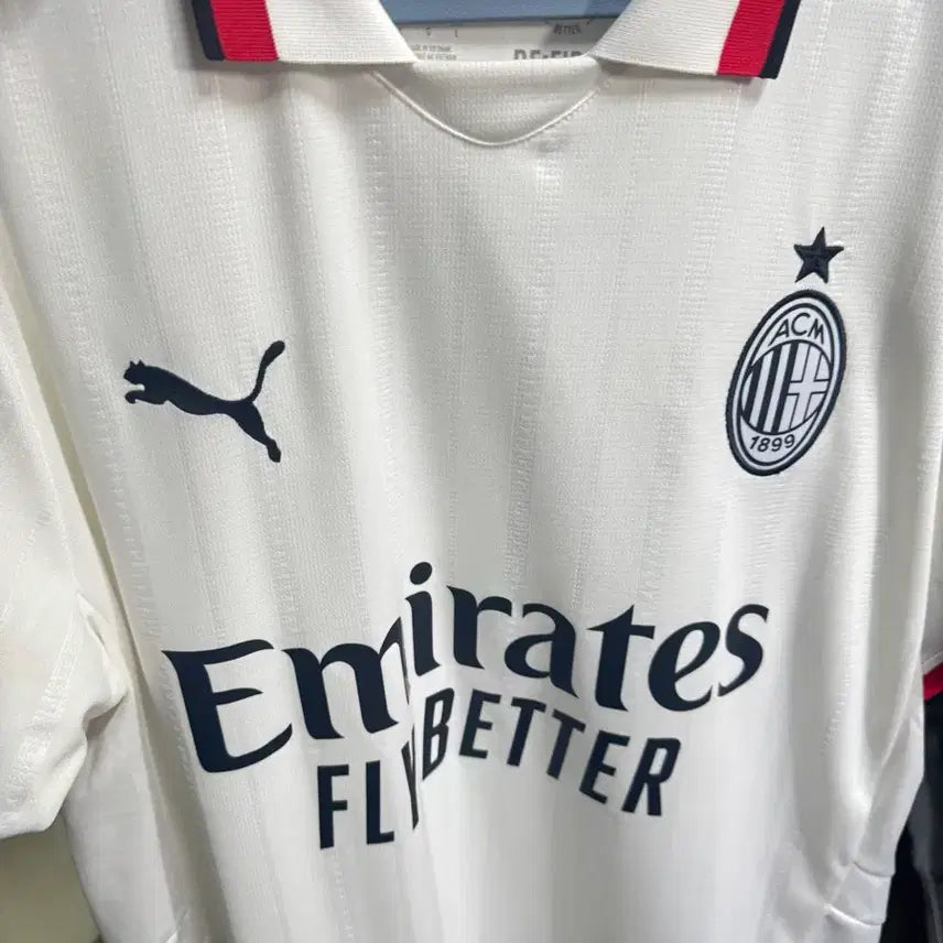 [BUNJANG] Puma AC Milan Away Authentic Jersey (Size L) / 푸마 AC밀란 어웨이 유니폼 급처합니다