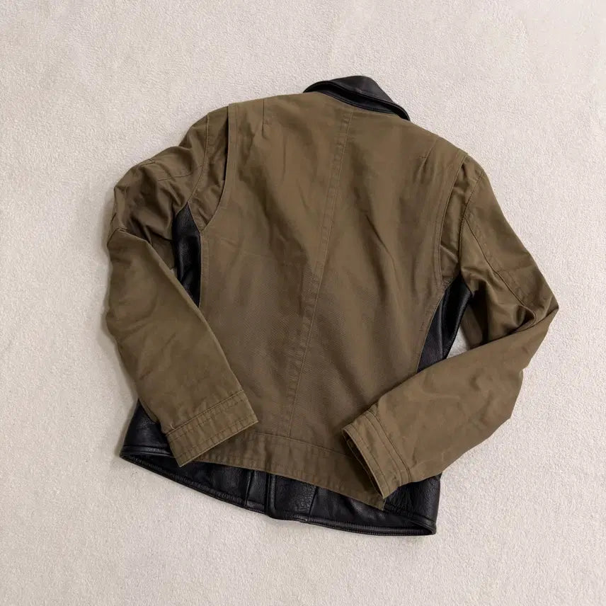 [BUNJANG] Vintage Lambskin Rider Jacket / 46 빈티지 양가죽 라이더 자켓 0622T1