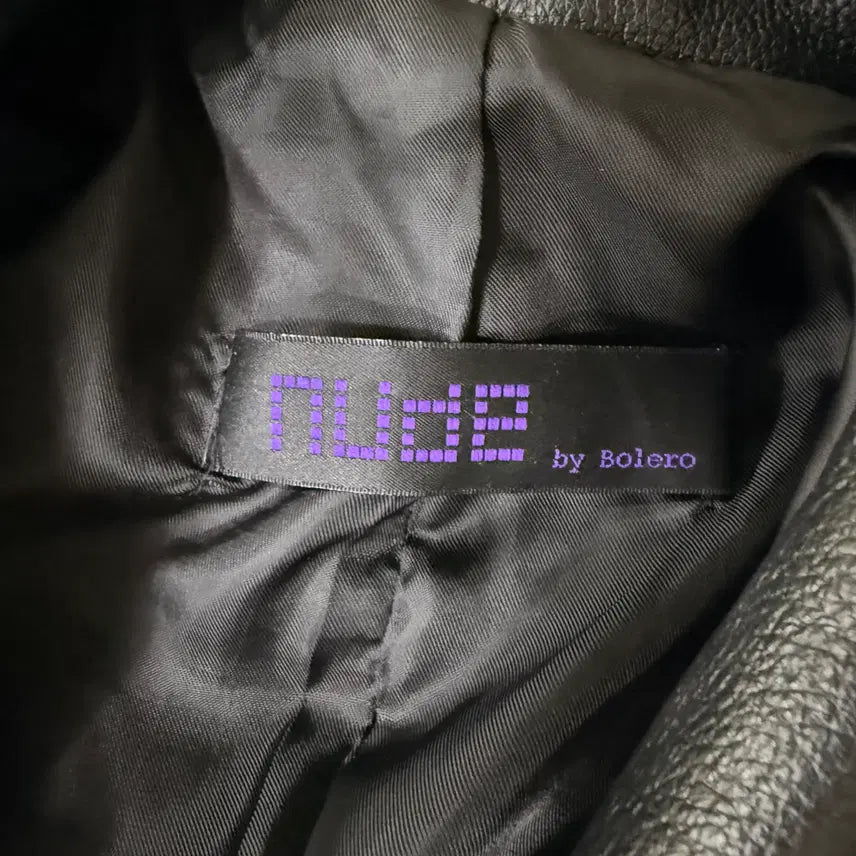 [BUNJANG] Vintage Lambskin Rider Jacket / 46 빈티지 양가죽 라이더 자켓 0622T1
