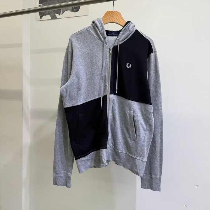 [BUNJANG] Fred Perry Cotton Zip-Up Hoodie / FRED PERRY 후드 집업