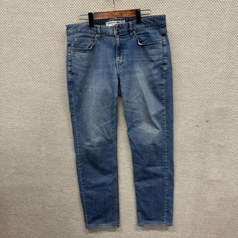 [BUNJANG] Lacoste Stretch Denim Jeans 34" D06467 / 라코스테 스판 데님 청바지 34인치 D06467