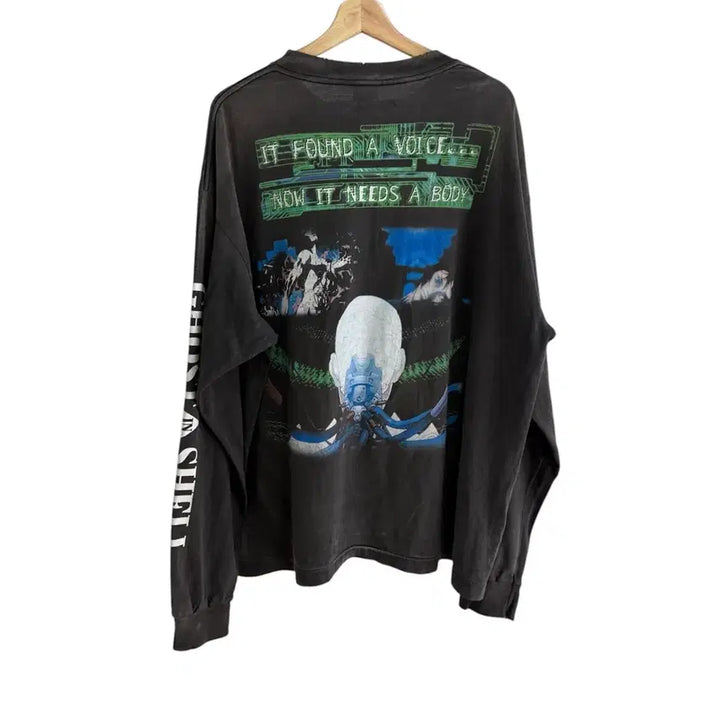 [BUNJANG] Saint Michael 24AW Ghost in the Shell Ilya Gits Long Sleeve T-shirt XL / 세인트미카엘 24AW 공각 기동대 일리아 깃츠 롱 슬리브