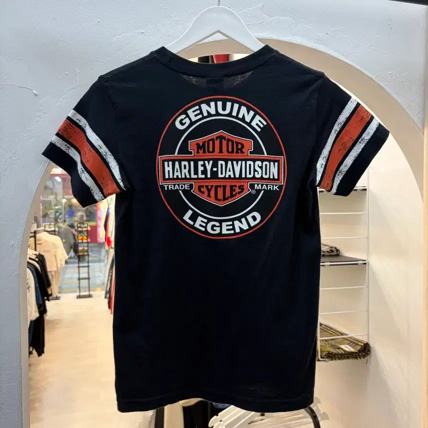 [BUNJANG] Harley-Davidson Big Logo T-Shirt / 할리데이비슨 빅로고 반팔티