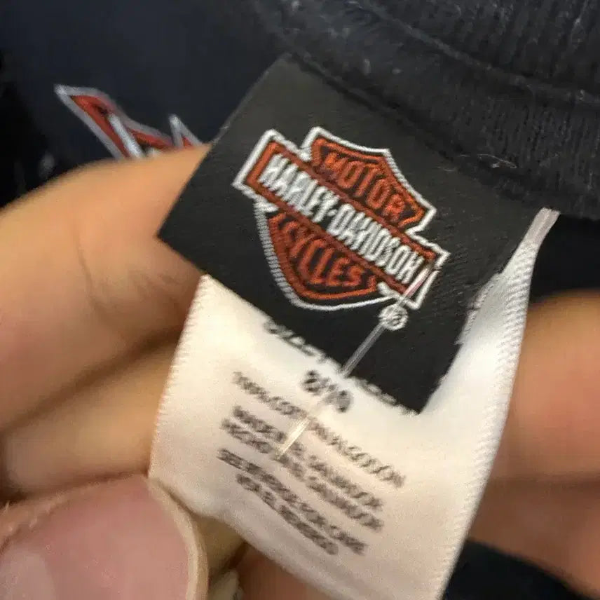 [BUNJANG] Harley-Davidson Big Logo T-Shirt / 할리데이비슨 빅로고 반팔티