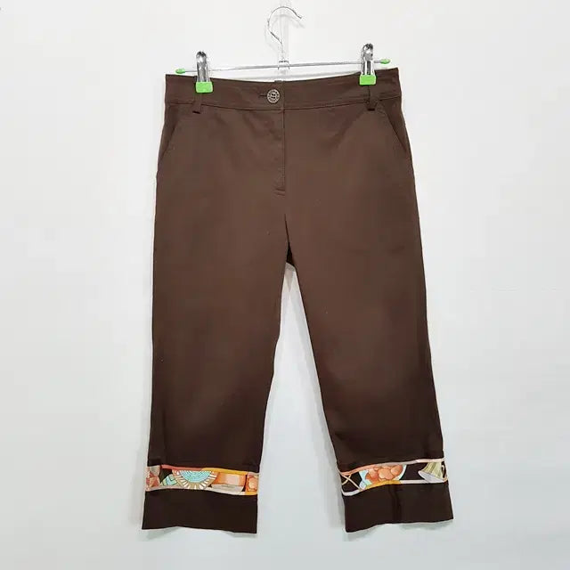 [BUNJANG] Leonard Brown Spandex Pants / LEONARD 레오날드 스판 팬츠 브라운