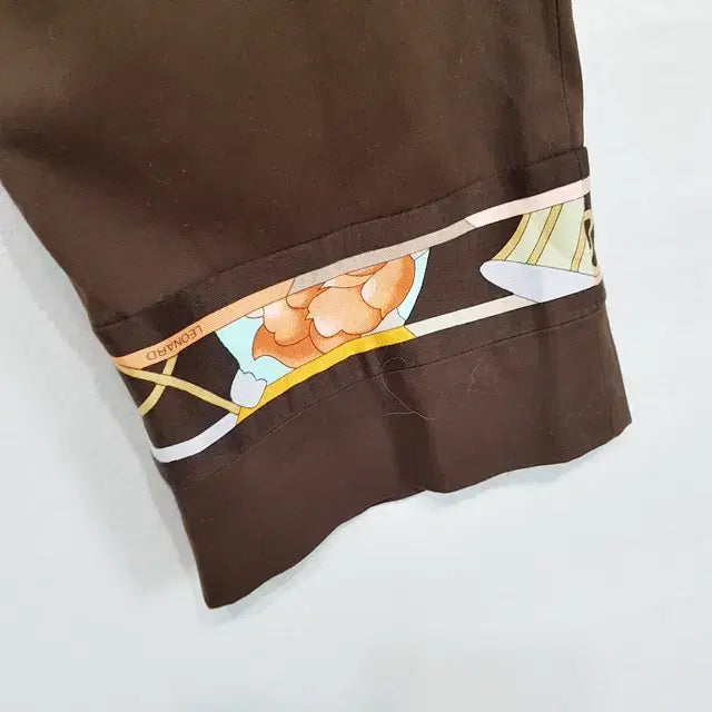 [BUNJANG] Leonard Brown Spandex Pants / LEONARD 레오날드 스판 팬츠 브라운