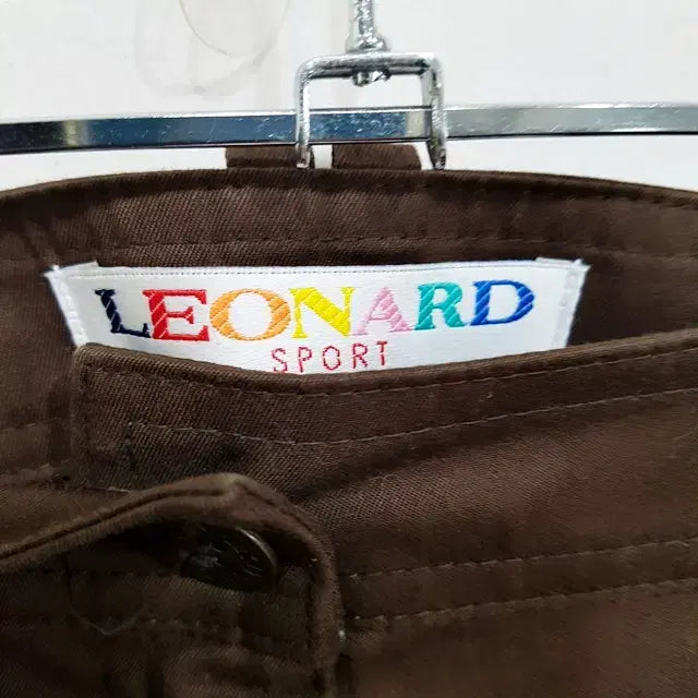 [BUNJANG] Leonard Brown Spandex Pants / LEONARD 레오날드 스판 팬츠 브라운